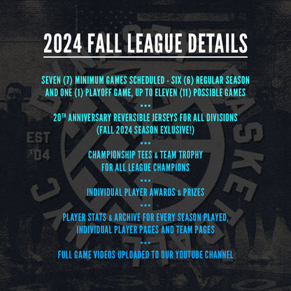 Team Registration Deposit - 2024 Fall League